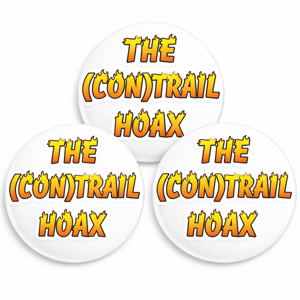 (3 Pack) The ConTrail Hoax Pin
